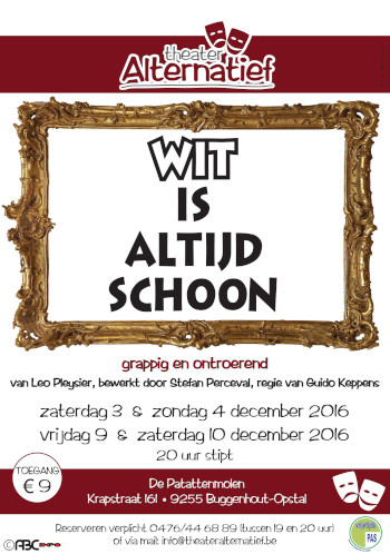 Wit is altijd schoon